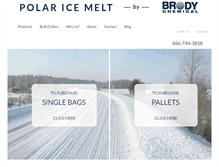 Tablet Screenshot of polaricemelt.com